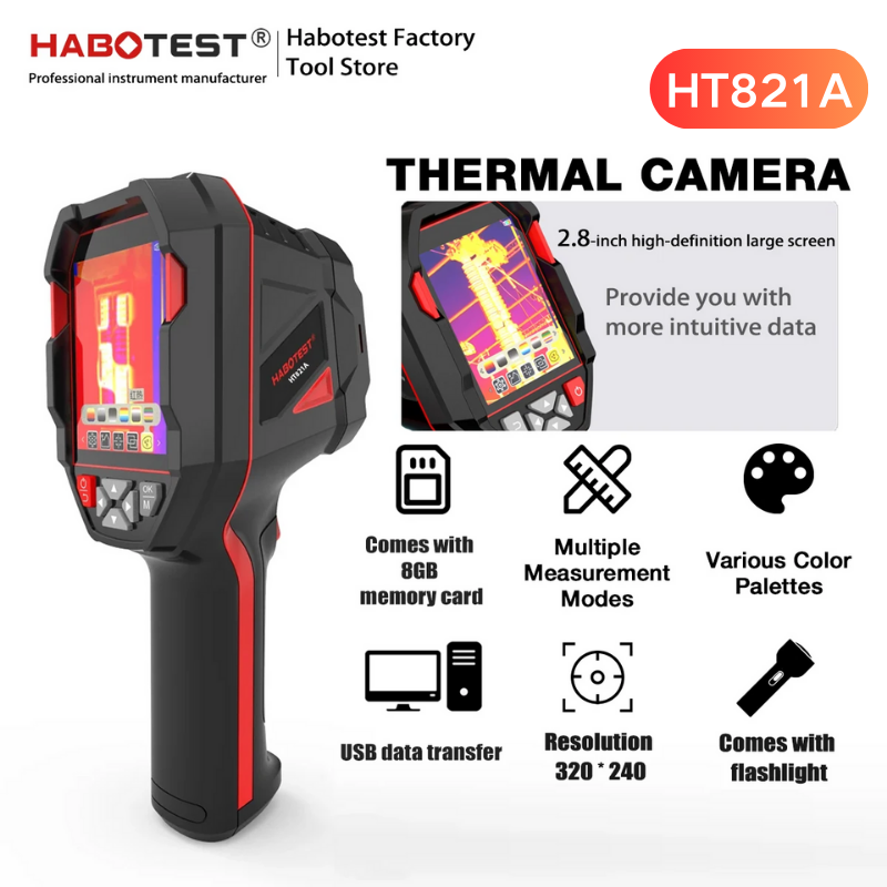 Thermal Imaging Camera Pcb Repair - Kamera termowizyjna HABOTEST HT821A z możliwością