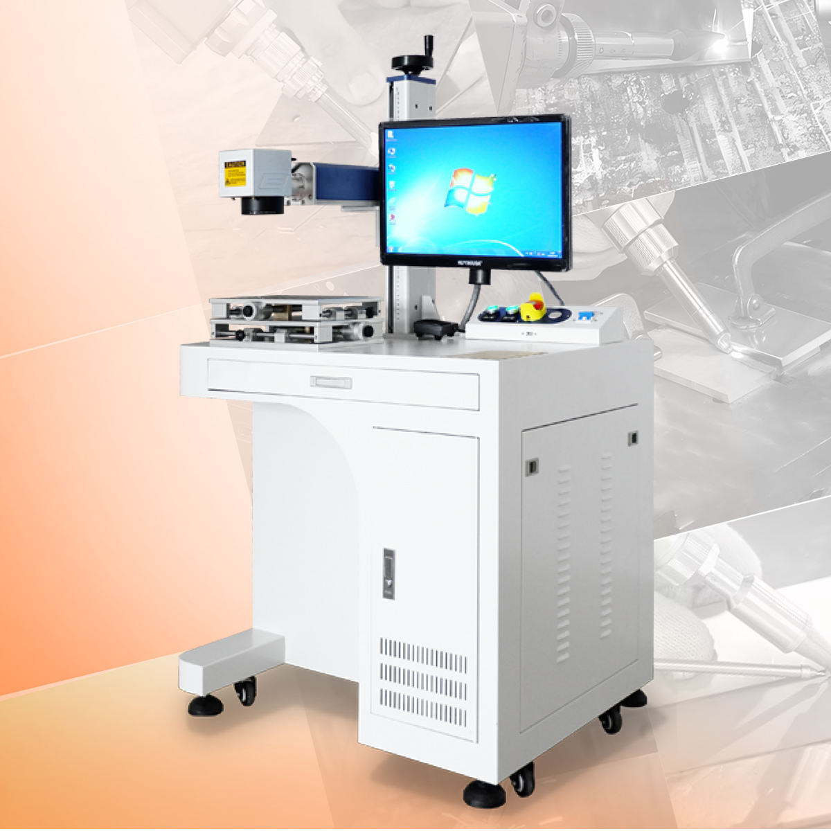 Fiber Laser Marking Machine 30W - Laserowa maszyna do grawerowania i cięcia