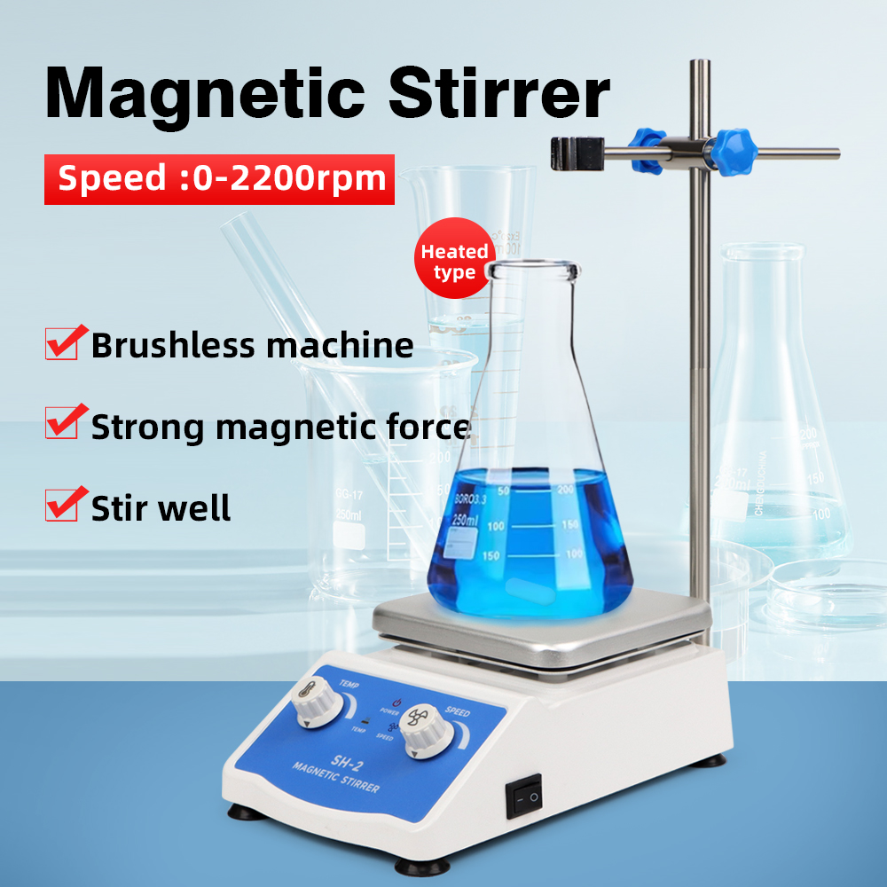 Lab Magnetic Stirrer Hot Plate - Mieszadło magnetyczne z ogrzewaniem 1000 ml