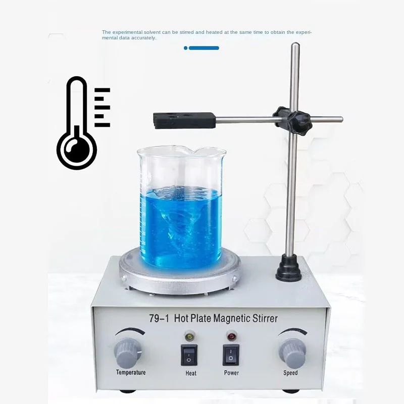 Lab Magnetic Stirrer Hot Plate - 79-1 Mieszadło magnetyczne z ogrzewaniem Ogrzewanie