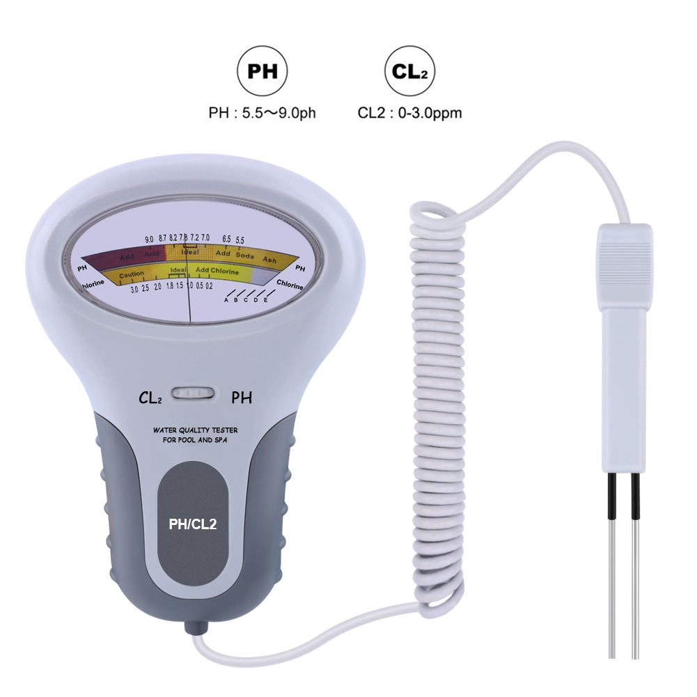 Ph Meter Digital Water Tester - Przenośny tester jakości wody PC102, cyfrowy