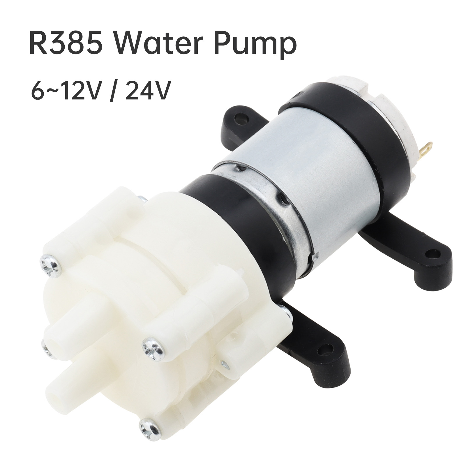Mini Peristaltic Pump 12V - R385 Mini Pompa Wodna Silnik 6-12V/24V