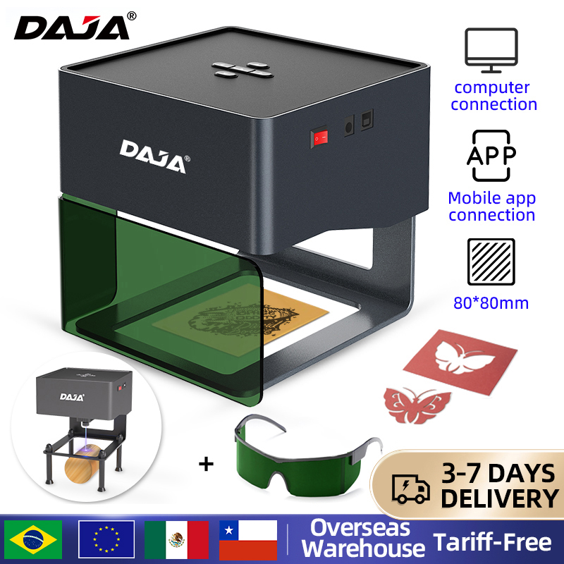 Fiber Laser Marking Machine 30W - DAJA DJ6 Mini przenośny grawer laserowy