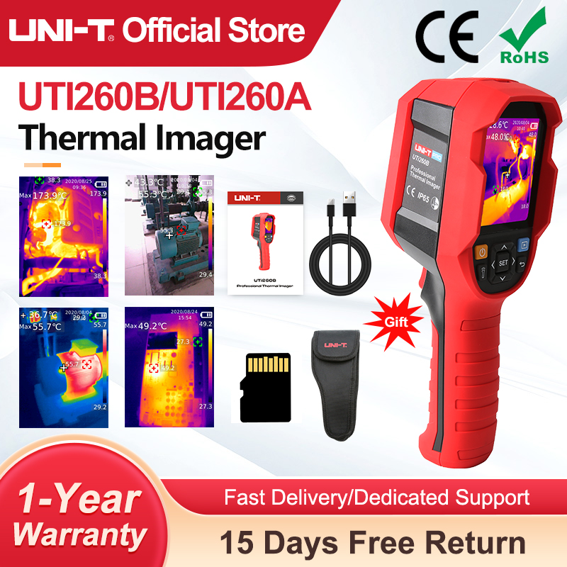 Kamera termowizyjna UNI-T UTI2 – Thermal Imaging Camera Pcb Repair recenzja i cena
