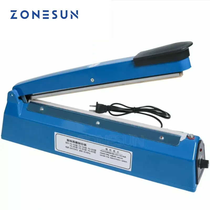 ZONESUN ZS-FS200 Ręczna Impuls – Plastic Bag Impulse Heat Sealer recenzja i cena