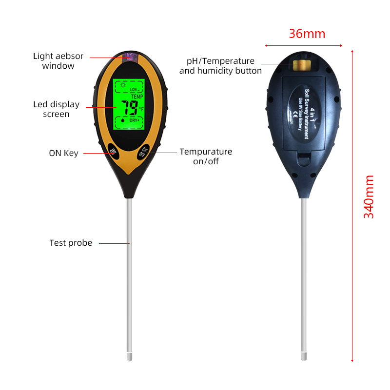 Miernik pH gleby Tester gleby  – Ph Meter Digital Water Tester recenzja i cena
