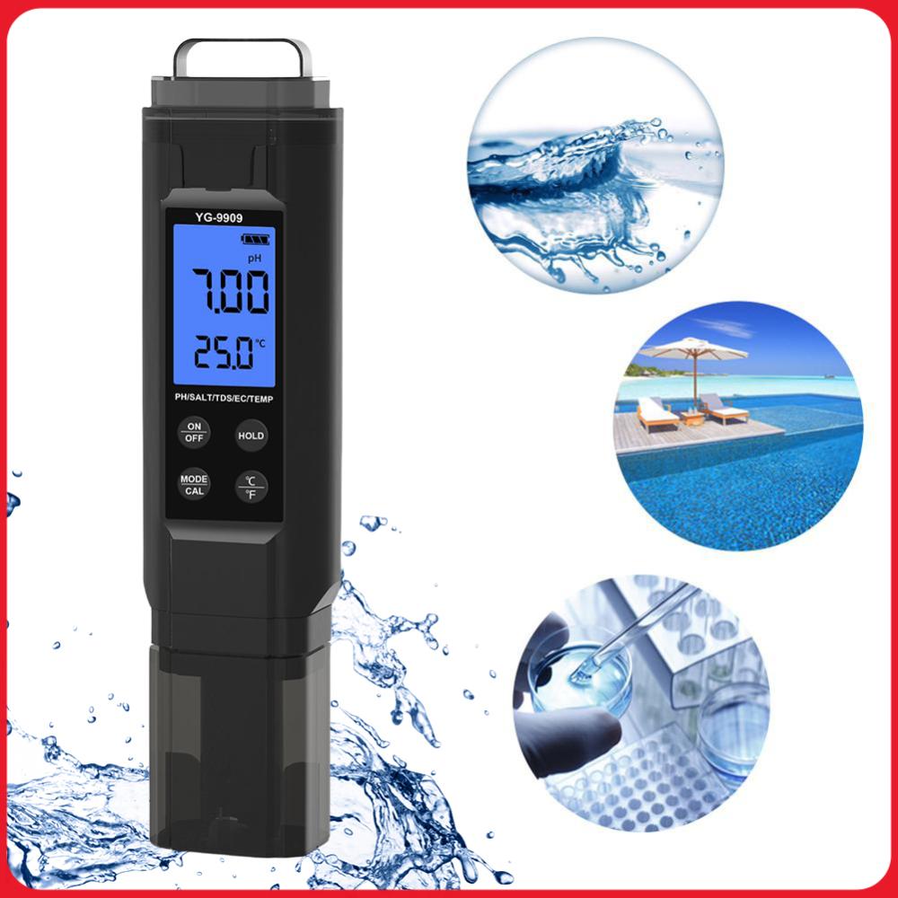 Cyfrowy tester jakości wody 5  – Ph Meter Digital Water Tester recenzja i cena