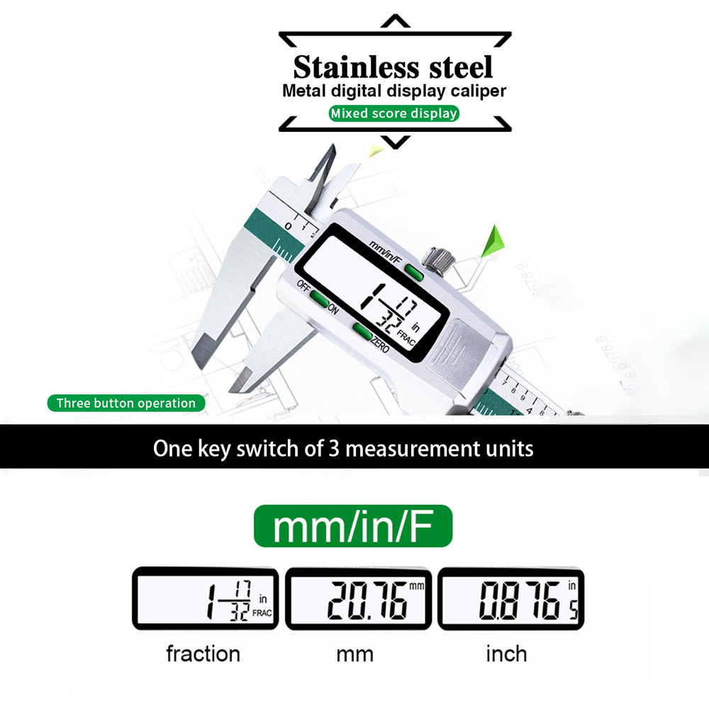 Stal nierdzewna wysoka dokładn – Digital Caliper 150Mm Stainless Steel recenzja i cena