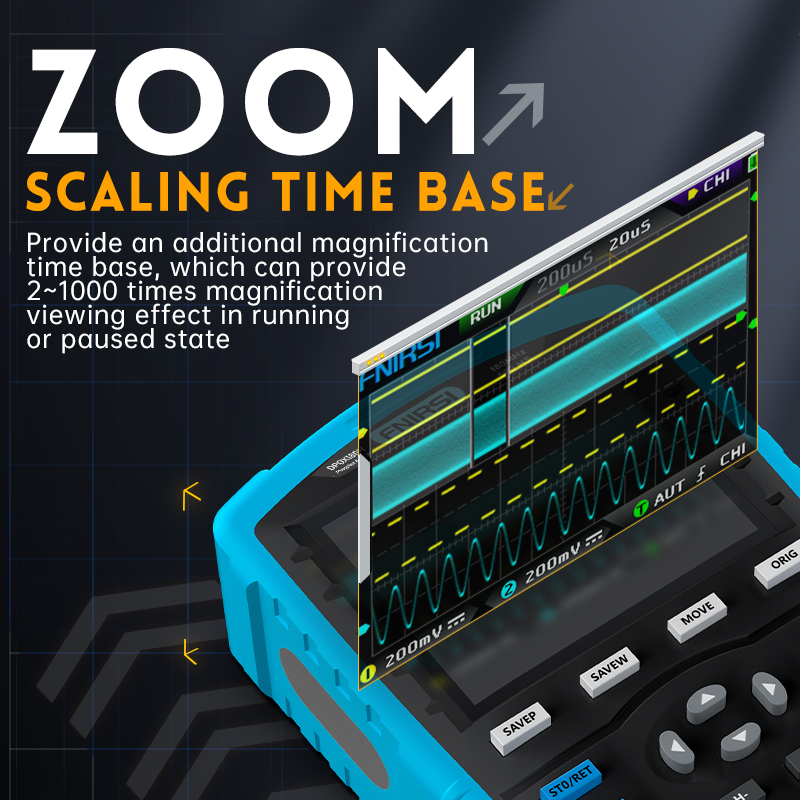 FNIRSI DPOX180H – przenośny cy – Fnirsi Digital Oscilloscope Handheld recenzja i cena