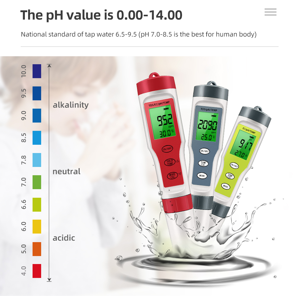 Miernik PH Wodoodporny miernik – Ph Meter Digital Water Tester recenzja i cena