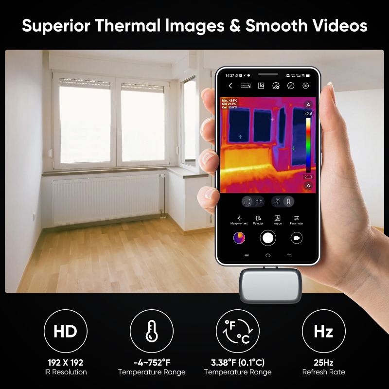 GW192A Kamera termowizyjna 192 – Thermal Imaging Camera Pcb Repair recenzja i cena