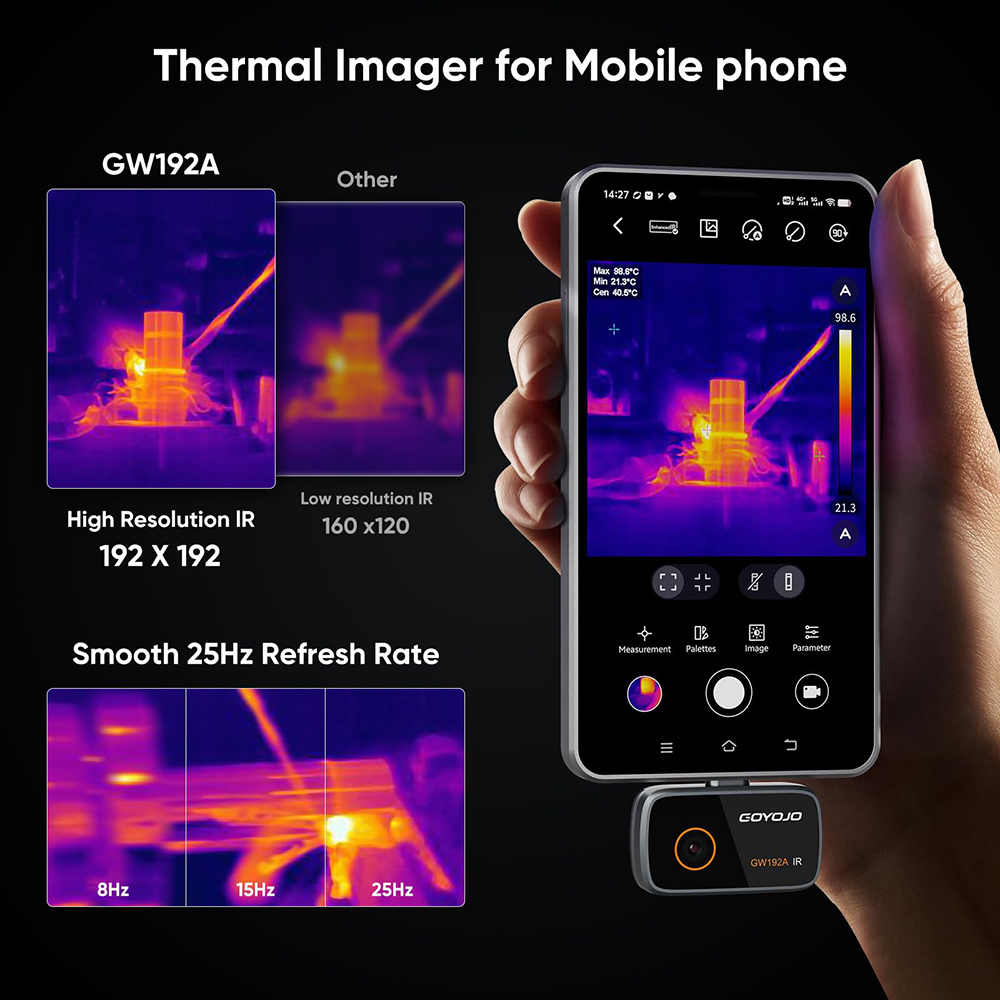 GW192A Kamera termowizyjna 192 – Thermal Imaging Camera Pcb Repair recenzja i cena
