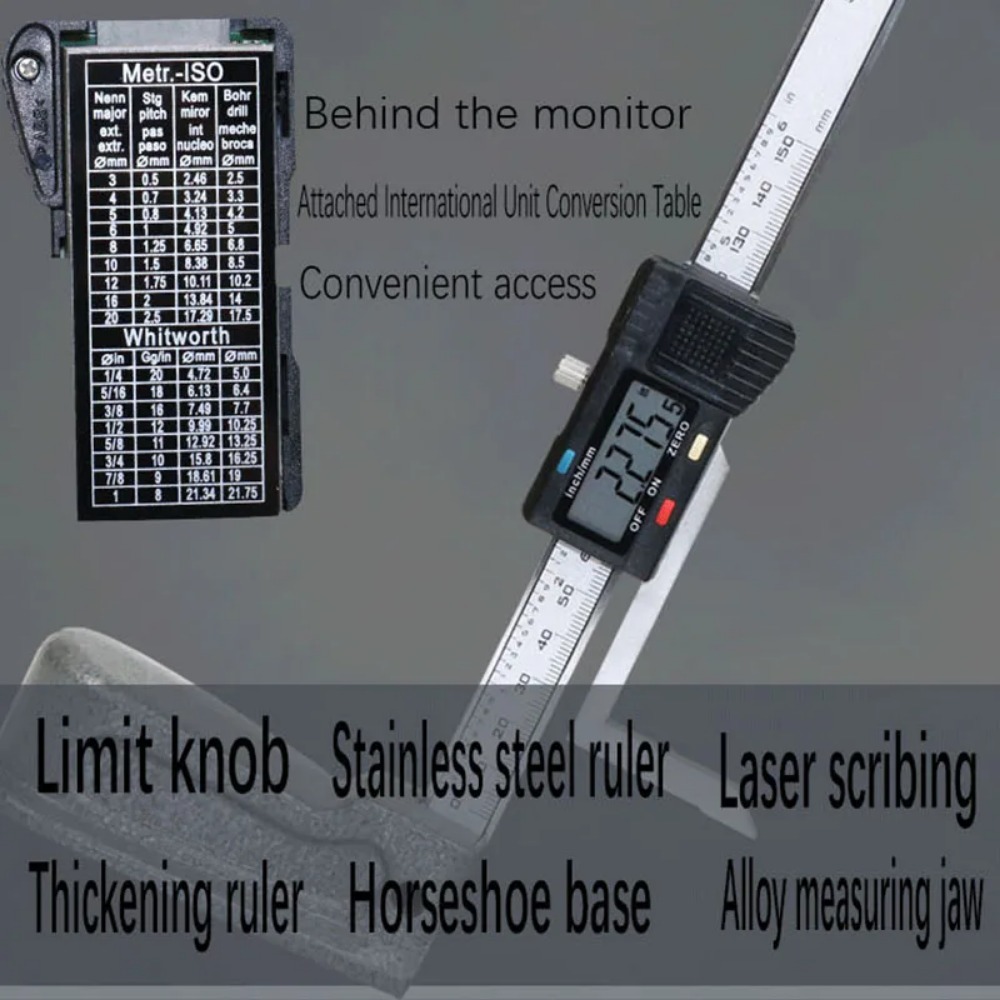 0-150mm Cyfrowy miernik wysoko – Digital Caliper 150Mm Stainless Steel recenzja i cena