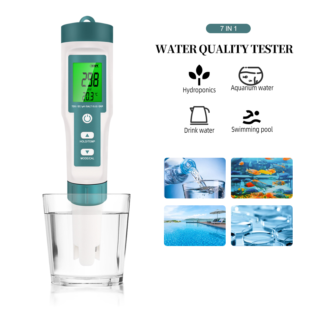 Cyfrowy tester jakości wody 7  – Ph Meter Digital Water Tester recenzja i cena