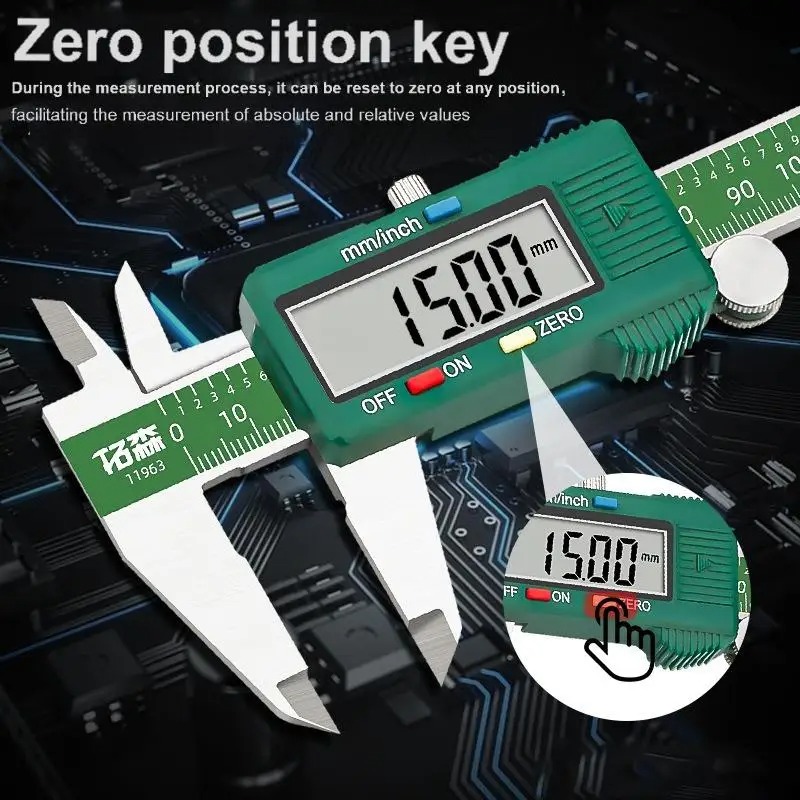 Precyzyjny, mały, cyfrowy suwm – Digital Caliper 150Mm Stainless Steel recenzja i cena