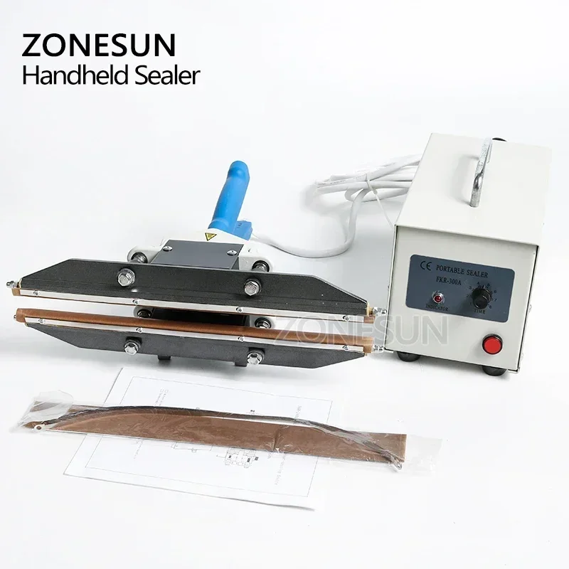 ZONESUN 400mm Przenośna zgrzew – Plastic Bag Impulse Heat Sealer recenzja i cena